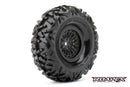 R6001-B Booster Black wheel with 12mm hex mounted Roapex