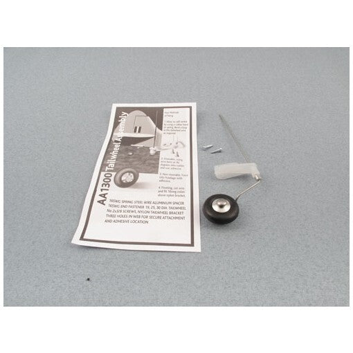 RAD-AA130025 Tailwheel Bracket Set 30mm/1.25" Radio Active