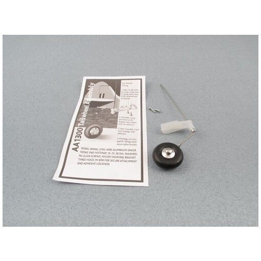 RAD-AA130030 Tailwheel Bracket Set 25mm/1.0" Radio Active