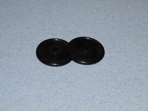 RAD-AA1375 Free Flight Wheels 38mm/1.5 (pk2)" Radio Active