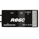 RADIOMASTER R86C V2 RECEIVER 6CH D8/ D16/ SFHSS Radio Master