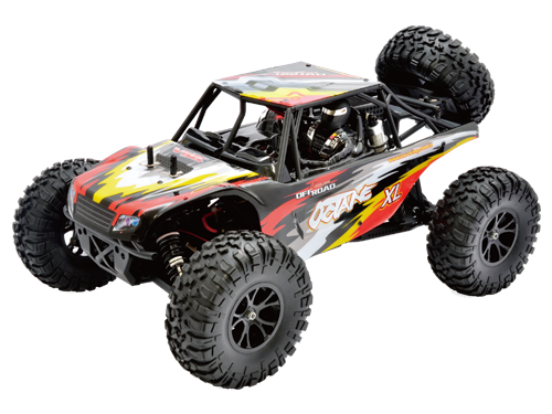 RH-1043 OCTANE Brushed  4WD RTR w/7.2V 1800mAH NI-MH battery, Wall Charger, 2.4GHz radio, alum shocks,R0224/R0225
