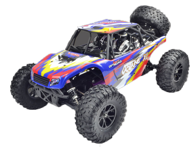 RH-1045 OCTANE Brushless RTR w/ESC, 3650 motor, 7.4V 3250mAH ,  2.4G radio, alum shocks, balance Charger,R0224 River Hobby