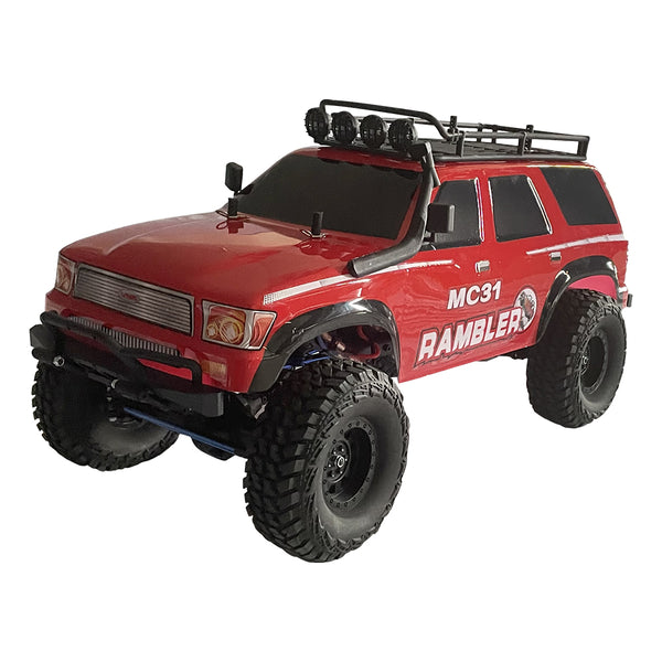 RH-1049 MC31 Brushed Crawler RTR w/7.2V 1800mAH NI-MH battery, Wall Charger, 2.4GHz radio, 313mm wheelbase, alum linkages, steel main frame,9kg/cm servo, Vara