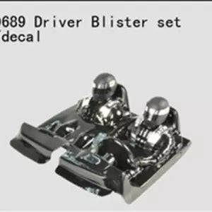 RH-10689 Driver Blister Set w/ Decal Octane River Hobby