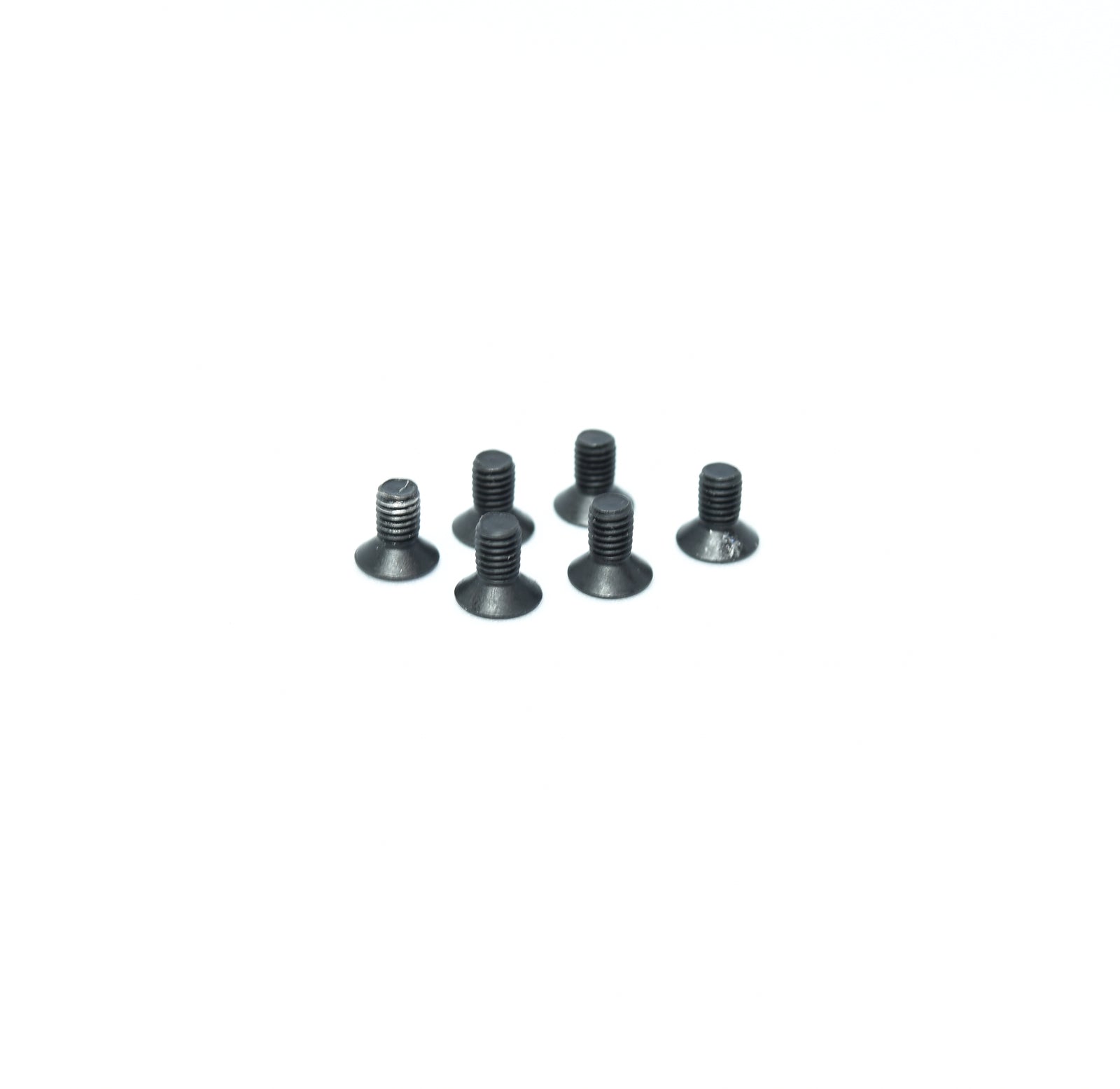 RH-10698 Flat Head Hex Screw 3x6 6pc River Hobby