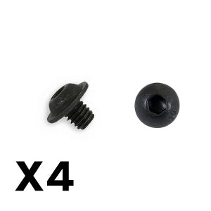 RH-10700 Self Tap Screw 2.5x3 4pc Oct (FTX-6534) River Hobby