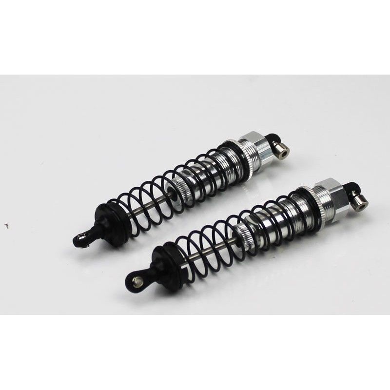 RH-10908 Alum. Rear Shock silver (Also fits FTX-6357) River Hobby