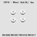 RH-10918 Alloy Wheel Hub silver (Also fits FTX-6365) River Hobby