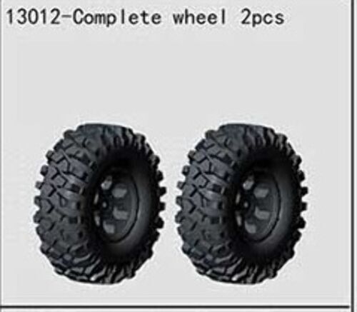 RH-13012 MC28 Complete wheel 2pcs River Hobby