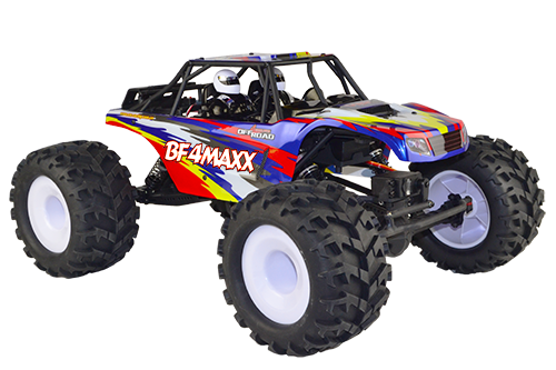 RH-823 BF4MAXX brushless MT RTR w/60A ESC/3650 motor/7.4V 3250mah lipo/ 2.4GHz/  W/O charger, roll cage, no lights River Hobby