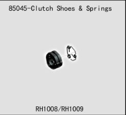 RH-85045 Clutch Shoes & Springs River Hobby
