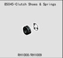 RH-85045 Clutch Shoes & Springs River Hobby