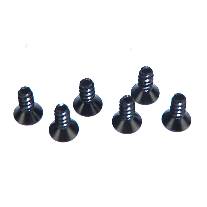 RH-85173 Flat Head Hex Screw M4x10 (6) (FTX6961) River Hobby