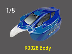 RH-R0028 Painted Body VRX-2 Buggy Blue River Hobby
