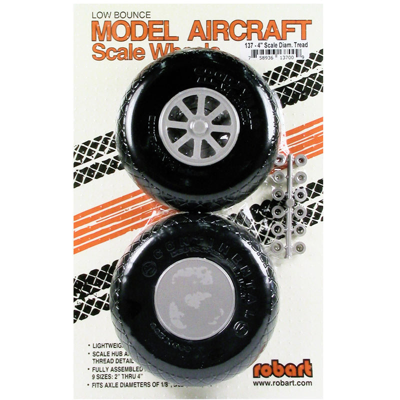 ROB-137 Robart #137 4" Diamond Tread Wheel Robart