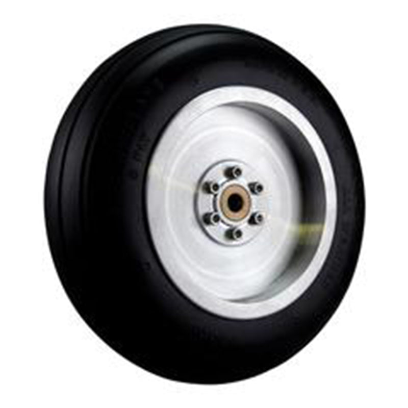 ROB-13860A0B ROBART ALUMINUM WHEEL: 6 INCH NO SPOKE: BRAKE READY Robart