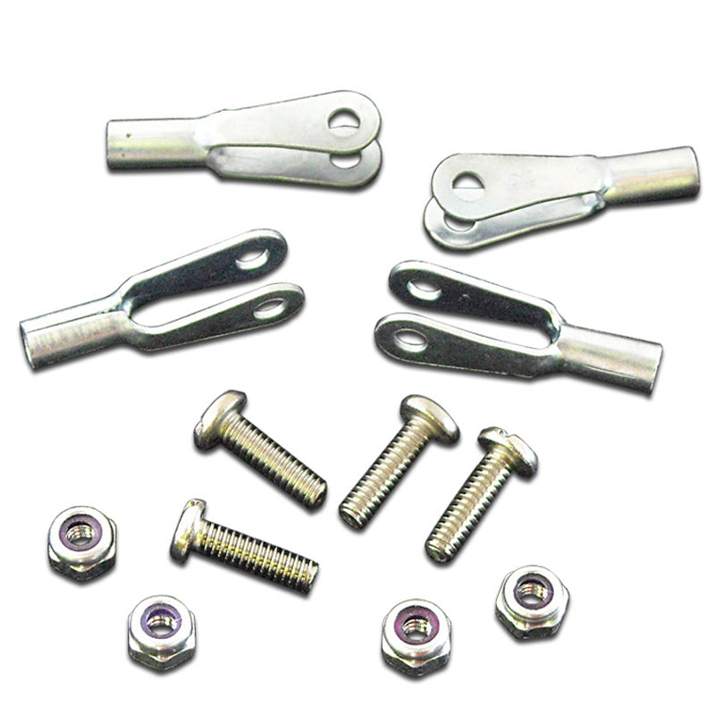 ROB-334 ROBART 2-56 CLEVIS ROD END KIT: 4 PIECES Robart