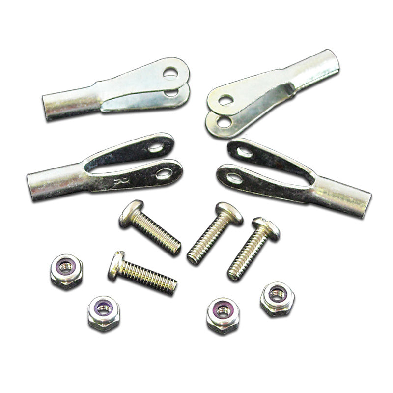 ROB-335 ROBART 4-40 CLEVIS ROD END KIT: 4 PIECES Robart