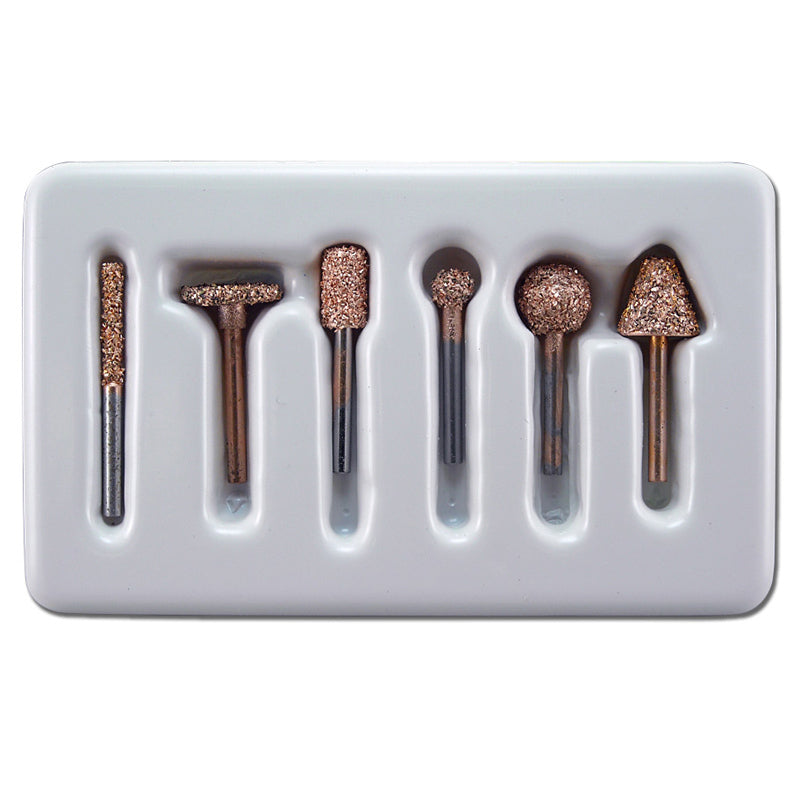 ROB-466C ROBART CARBIDE CUTTER 6 ASSORTED COARSE Robart