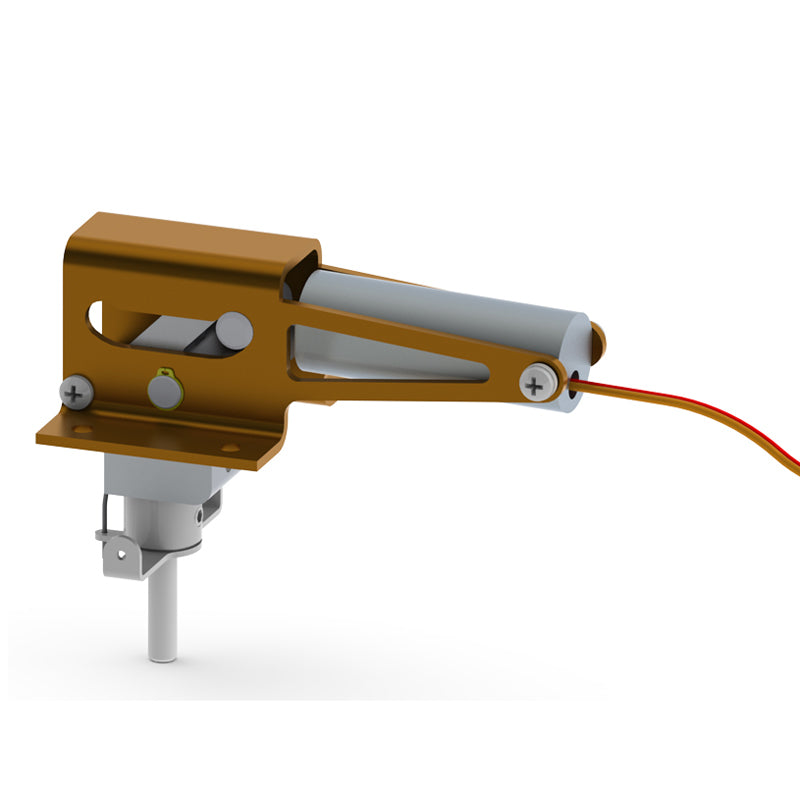 ROB-514RSE ROBART NOSE RETRACT: 6-12 LB. ROBOSTRUT-READY. 90 DEG. RAIL MOUNT: ELECTRIC Robart