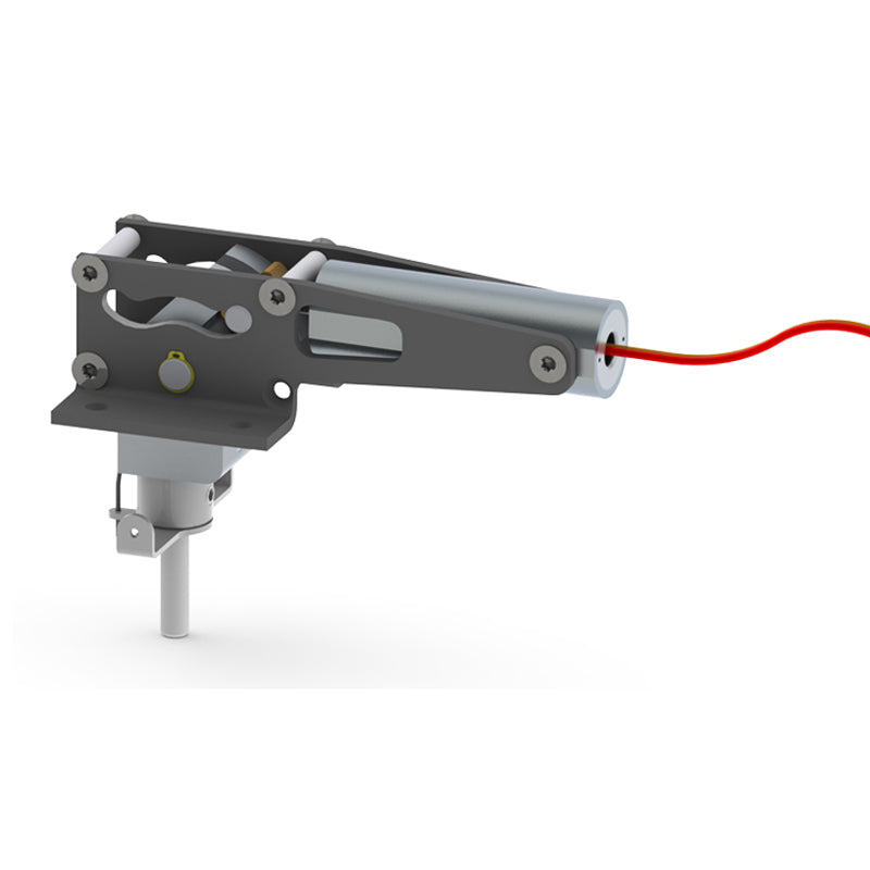 ROB-555RSE ROBART NOSE RETRACT: 8-18 LB. ROBOSTRUT-READY. 90 DEG. RAIL. ELECTRIC Robart
