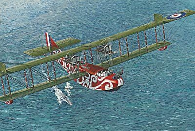 Roden 1/72 FELIXSTOWE F.2A - early version Plastic Model Kit ROD019