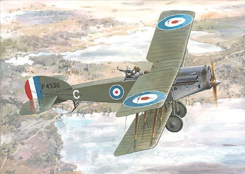 Roden 1/72 Bristol F2B Fighter Plastic Model Kit *Aust Decals* ROD043