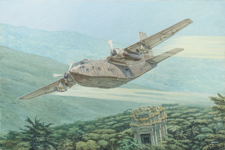 Roden 1/72 Fairchild C-123K/UC-123K Plastic Model Kit ROD057