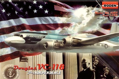 Roden 1/144 Douglas VC-118 "The Independence" Plastic Model Kit
