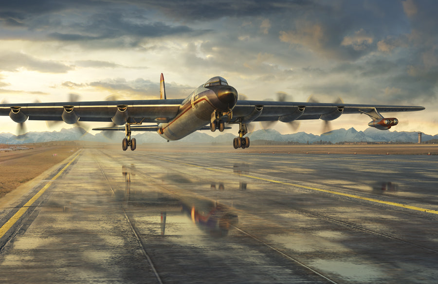 Roden 1/144 The Convair NB-36H Crusader Plastic Model Kit