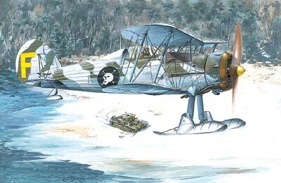 Roden 1/48 GLOSTER GLADIATOR Mk.II Plastic Model Kit