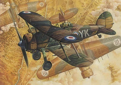 Roden 1/48 GLOSTER GLADIATOR Mk.I Plastic Model Kit
