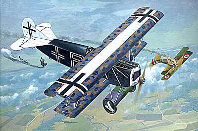 Roden 1/48 FOKKER D.VII OAW (mid ) Plastic Model Kit ROD418