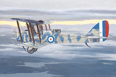 Roden 1/48 De Havilland DH4 (w / RAF3a) Plastic Model Kit ROD432