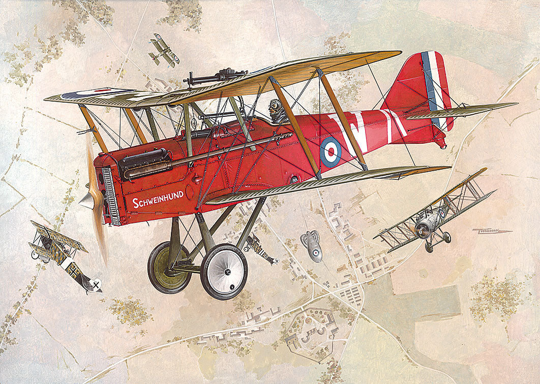 Roden 1/32 RAF S.E.5a w/WOLSELEY VIPER Plastic Model Kit