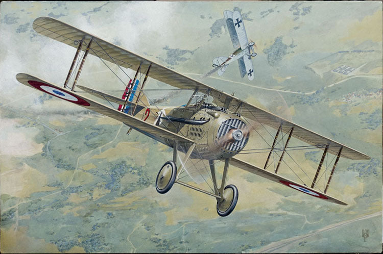 Roden 1/32 SPAD XIII c.1 Early Plastic Model Kit ROD634