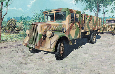 Roden 1/72 OPEL BLITZ (Daimler built, L701 Einheitsfahrerhaus) Plastic Model Kit