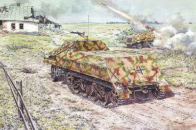 Roden 1/72 Sd.Kfz. 4/11 Panzerwerfer 42 Plastic Model Kit ROD722