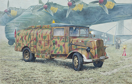 Roden 1/72 OPEL BLITZ Kfz.385 Tankwagen Plastic Model Kit ROD730