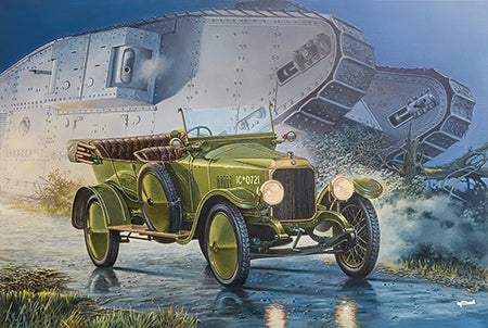 Roden 1/72 Vauxhall D-type  Plastic Model Kit