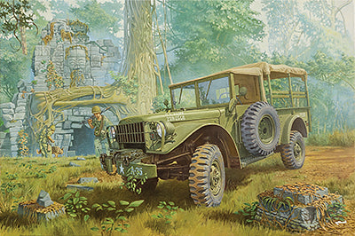 Roden 1/35 M 37 US 3/4 ton 4x4 cargo truck Plastic Model Kit ROD806