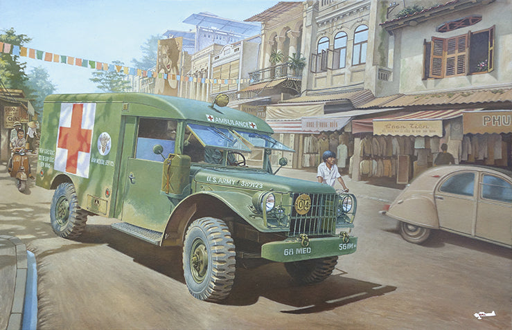 Roden 1/35 M 43 3/4 ton 4x4 Amulance truck Plastic Model Kit ROD811