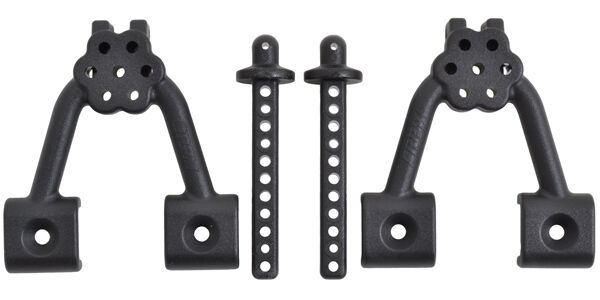 RPM Rear Shock Hoops & Body Mounts - Axial Scx10 70702 RPM70702