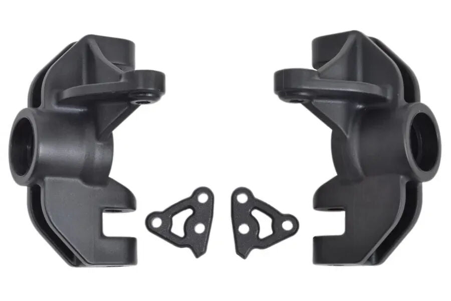 RPM Front Spindle Set - Losi | Super Rock Rey | Black
