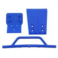 RPM Front Bumper & Skid Plate - Traxxas | Slash 4x4 | Blue RPM80025