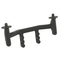 RPM Adjustable Rear Body Mounts & Posts - Traxxas | Slash 2wd / Nitro Slash | Black RPM81142