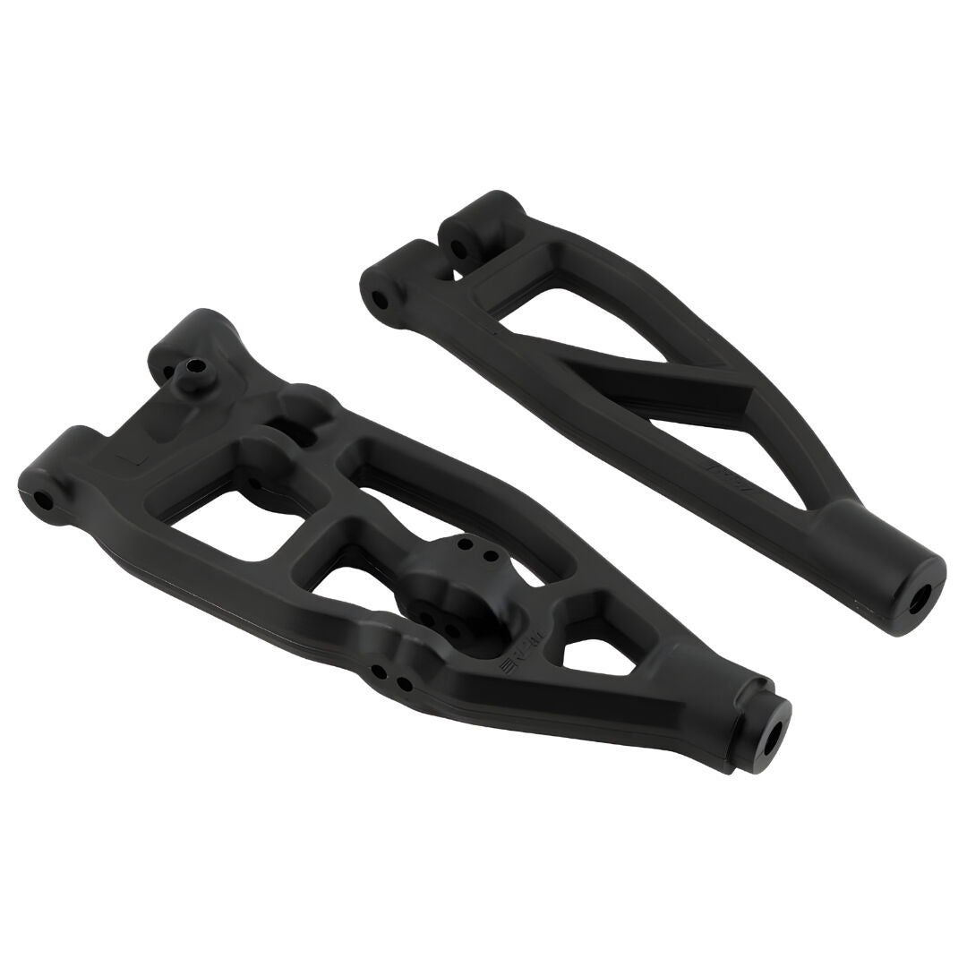 RPM Front Left Upper & Lower A-arms - ARRMA | most 6S vehicles (V5, EXB and older) | Black