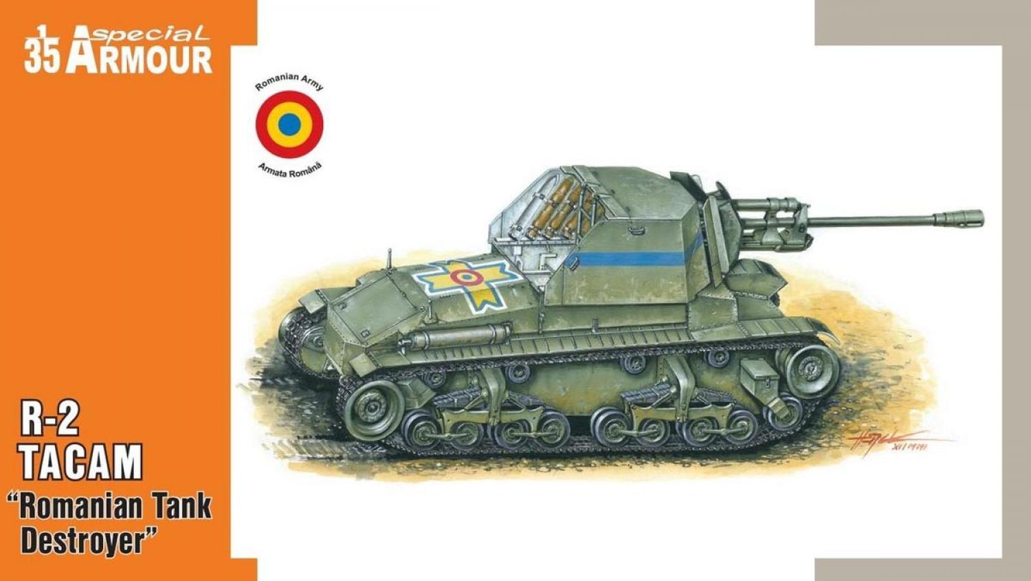 Special Armour 1/35 R-2 TACAM Plastic Model Kit