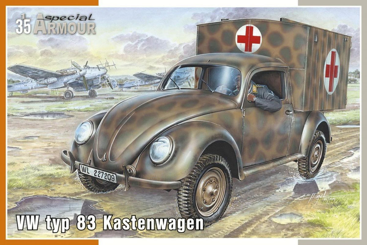 Special Armour 1/35 VW typ 83 Kastenwagen Plastic Model Kit SA-35005